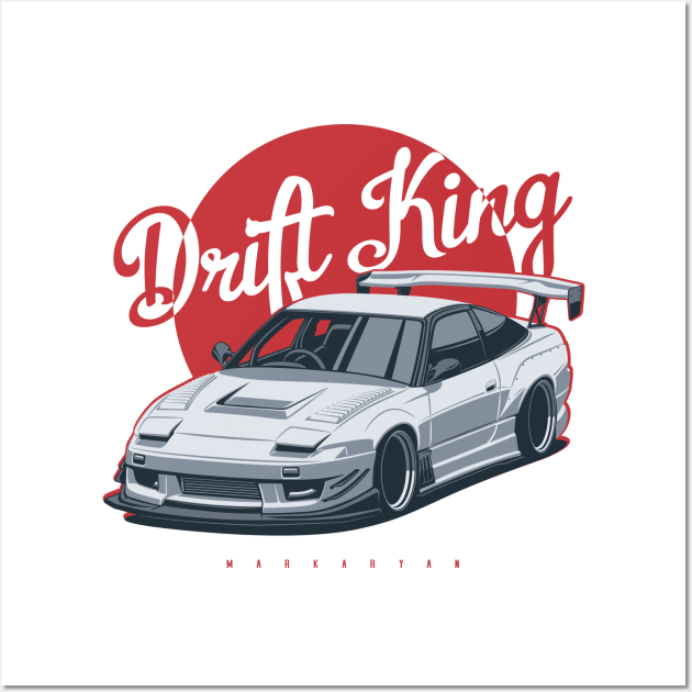 Drift King Wall Art by Markaryan